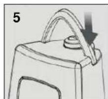 ALPINA SF5061 - Remplissage du réservoir d'eau - 5