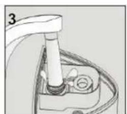 ALPINA SF5061 - Umplerea rezervorului de apă - 3