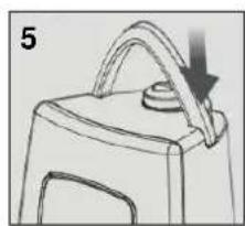 ALPINA SF5061 - Vullen van het waterreservoir - 5