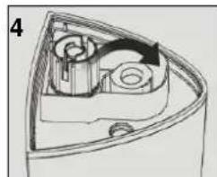 ALPINA SF5061 - Opfylnding af vandbeholderen - 4
