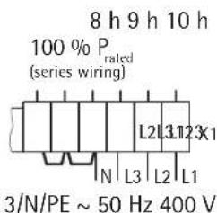 AEG WSP 3610 F - Power adaptation according to rated charging time - 1