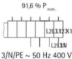 AEG WSP 3610 F - Adapter la puissance en fonction de la durée nominale de charge - 2