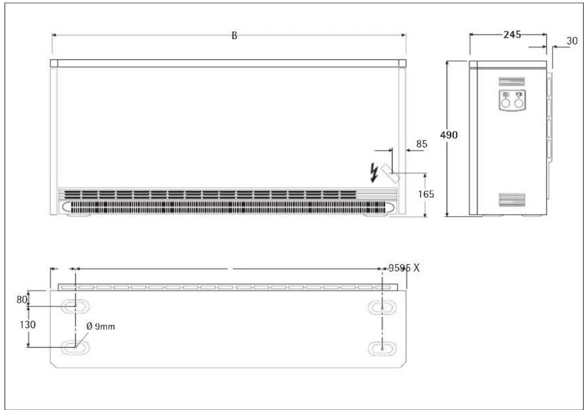 AEG WSP 3510 N - Caracteristiques techniques - 1