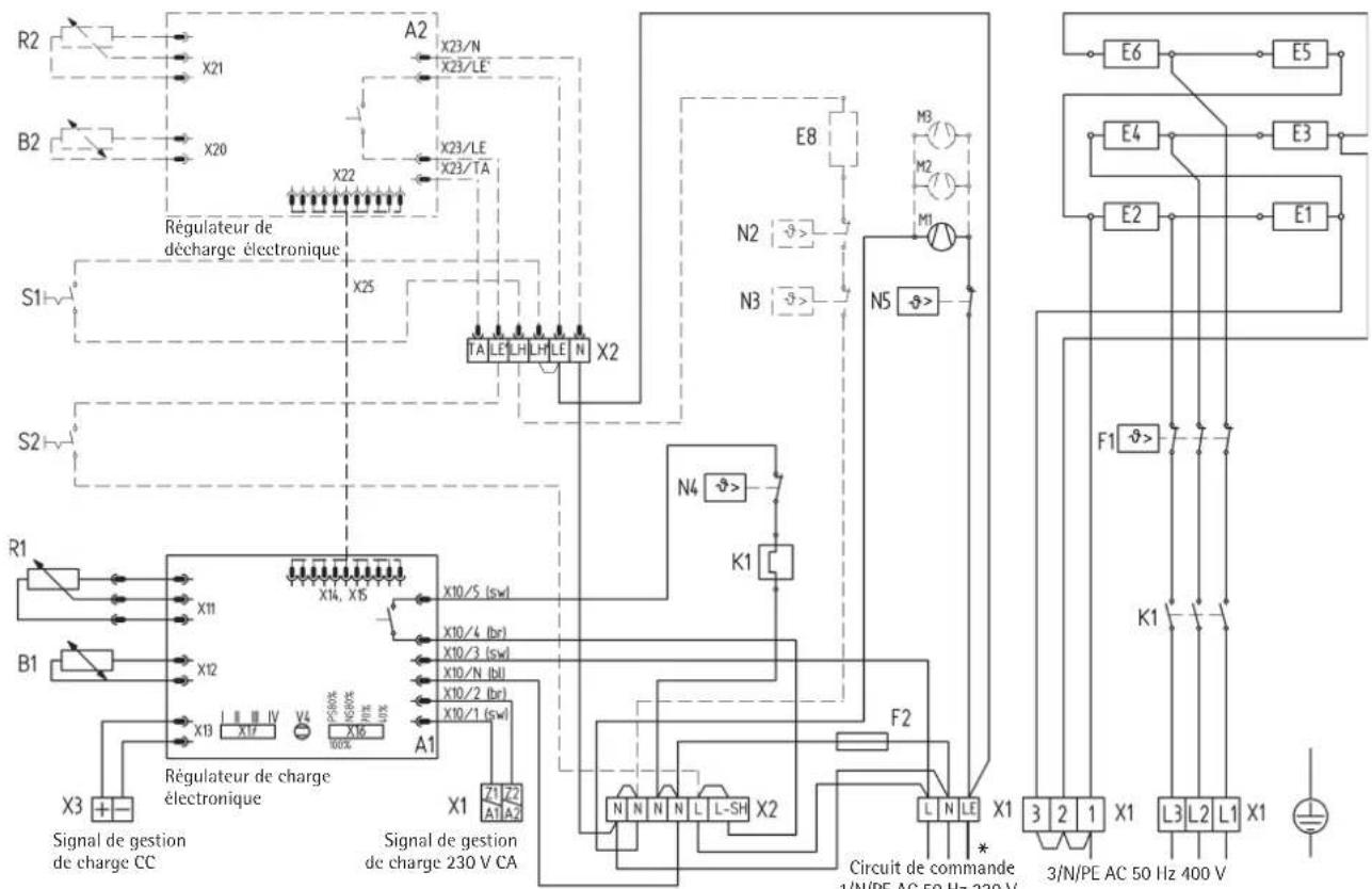 AEG WSP 3510 N - Scheme electrique WSP 3510 - 5010 N - 1