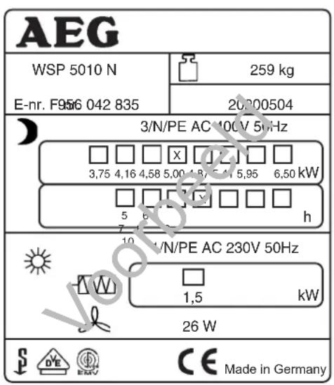 AEG WSP 3510 N - Aflevering - 1