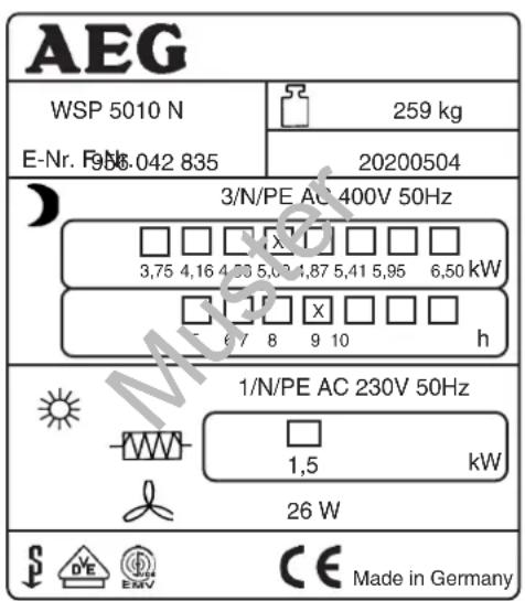 AEG WSP 3510 N - Übergabe - 1