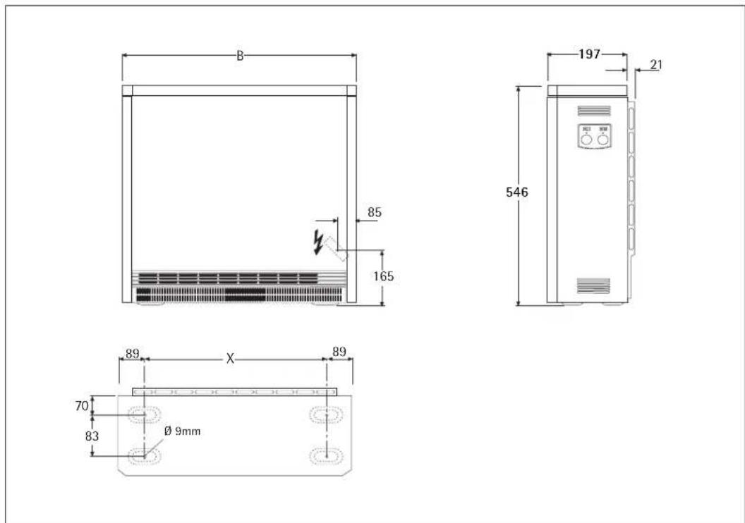 AEG WSP 2410 F - Caractéristiques techniques - 1