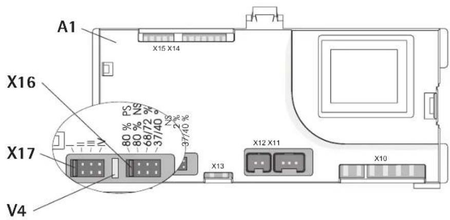 AEG WSP 3010 F - Connection to DC control signal (X3) (see circuit diagram page 19) - 7