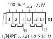 AEG WSP 3010 F - Connection to DC control signal (X3) (see circuit diagram page 19) - 6