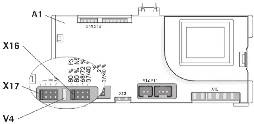 AEG WSP 3010 F - Raccordement au signal de commande CC (X3) (voir schéma électrique page 19) - 6