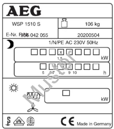 AEG WSP 1510 S - Stromlaufplan WSP 1510 S - 2