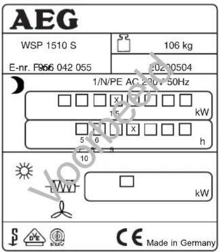 AEG WSP 1510 S - Schakelschema WSP 1510 S - 2
