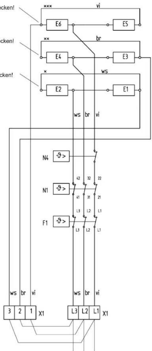 AEG WSP 1510 S - Stromlaufplan für 3/PE AC 50Hz 230V - 1