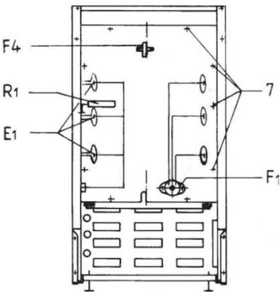 AEG WSP 300 H - Installation of heater core and elements - 3
