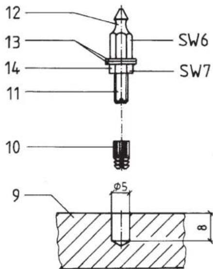 AEG WSP 300 H - Installation of kitchen unit front and adjusting boards - 3