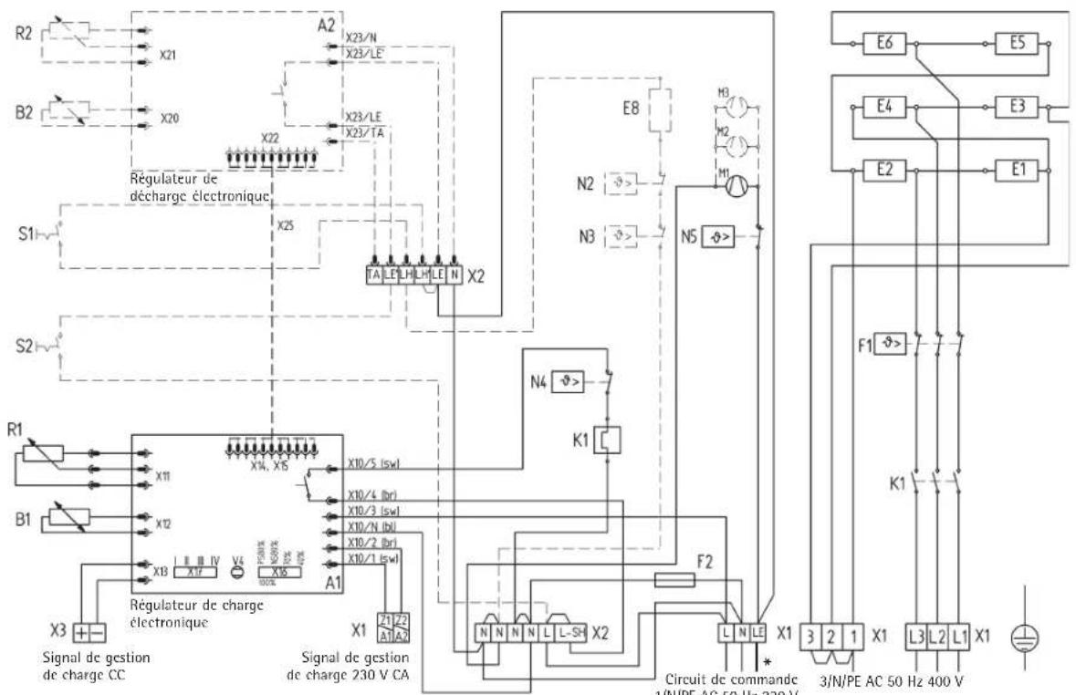 AEG WSP 1210 F - Scheme electrique WSP 1210 - 4810 F - 3