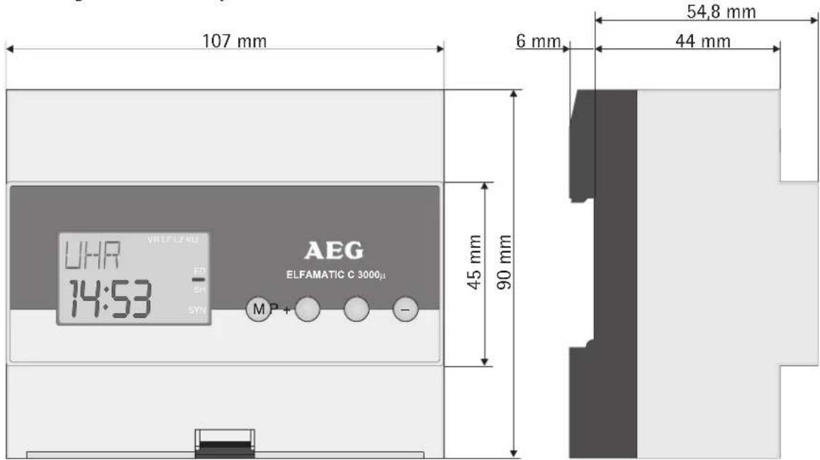 AEG ELFAMATIC uC 3000 - Sensorinbouw - 3