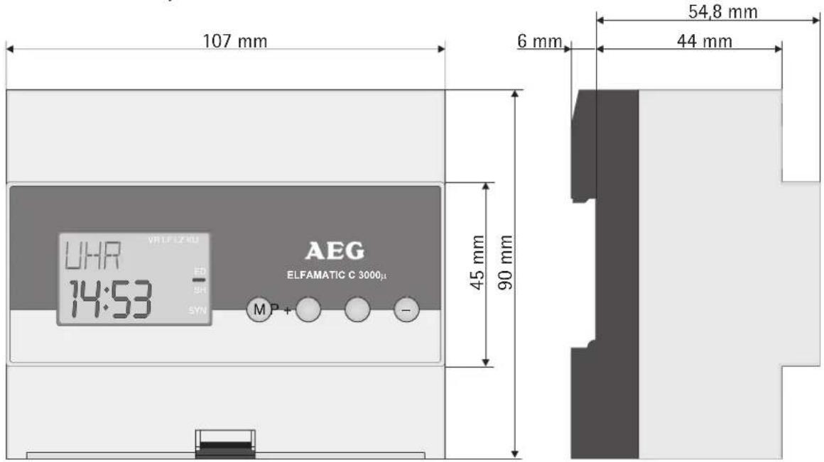 AEG ELFAMATIC uC 3000 - Fuhlereinbau - 3
