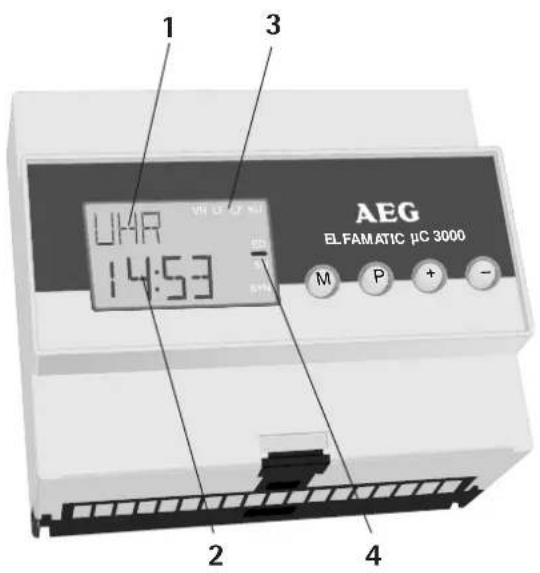 AEG ELFAMATIC uC 3000 - Apparaatbeschrijving - 1