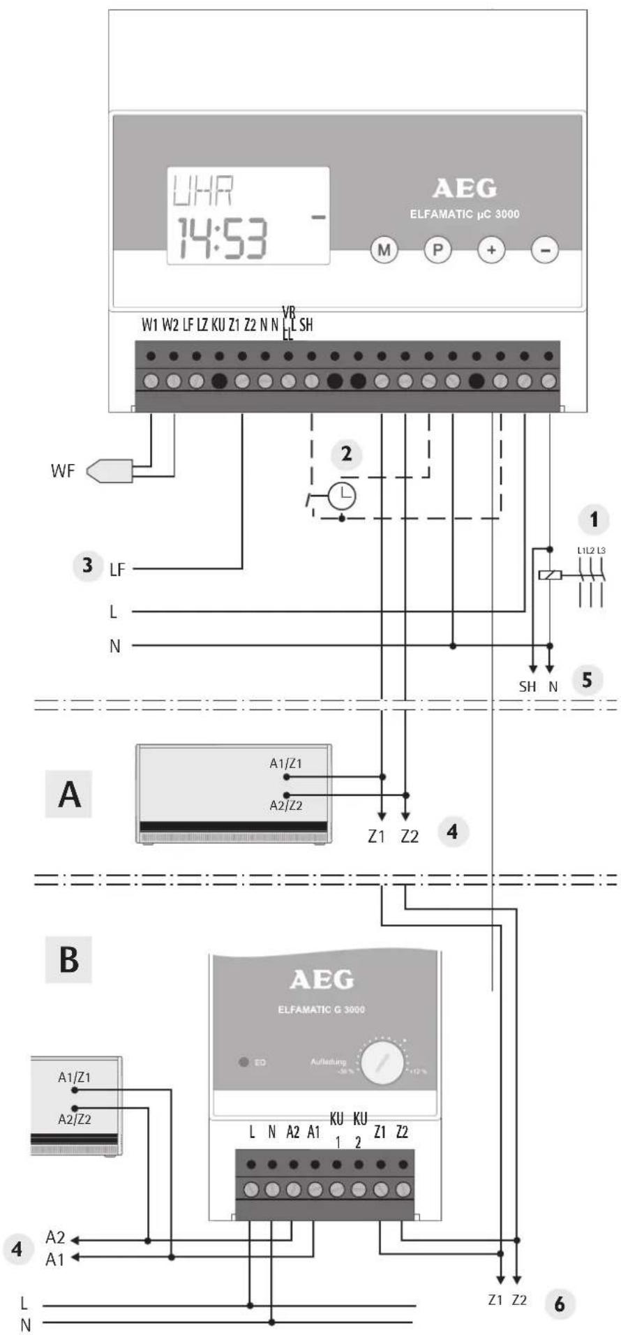 AEG ELFAMATIC uC 3000 - Inhaltsverzeichnis - 1