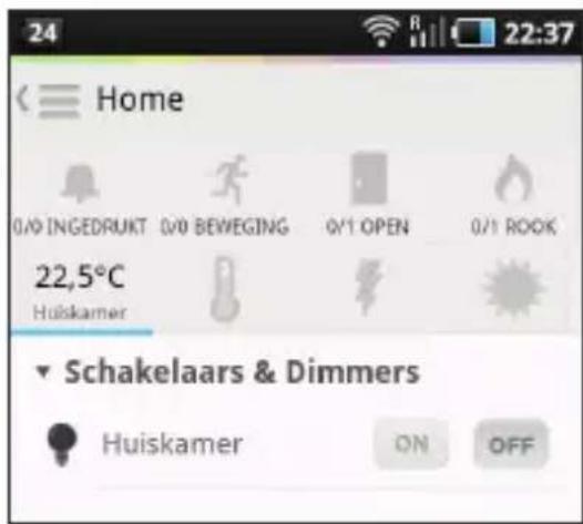 SMARTWARES SHS51001EU - De draadloos schakelbare lampfitting bedieren via de HomeWizard App - 1