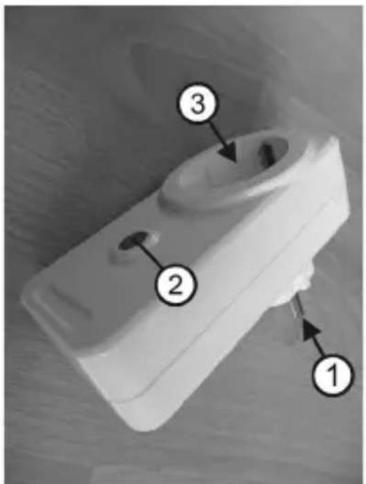 Renkforce RS2W - b) Radio measuring switching socket - 3