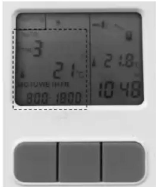 Renkforce RS2W - c) Bedrijfsmodus "Temperatuurcontrole in tjdsintervallen" - 1