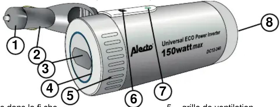 ALECTO DC12240 - 1