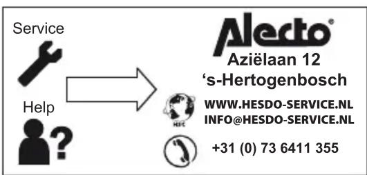 ALECTO DC12230 - Spécifi cations techniques: - 2