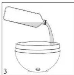 Argoclima Allure - VORBEREITUNG DES ZERSTÄUBERS - 3