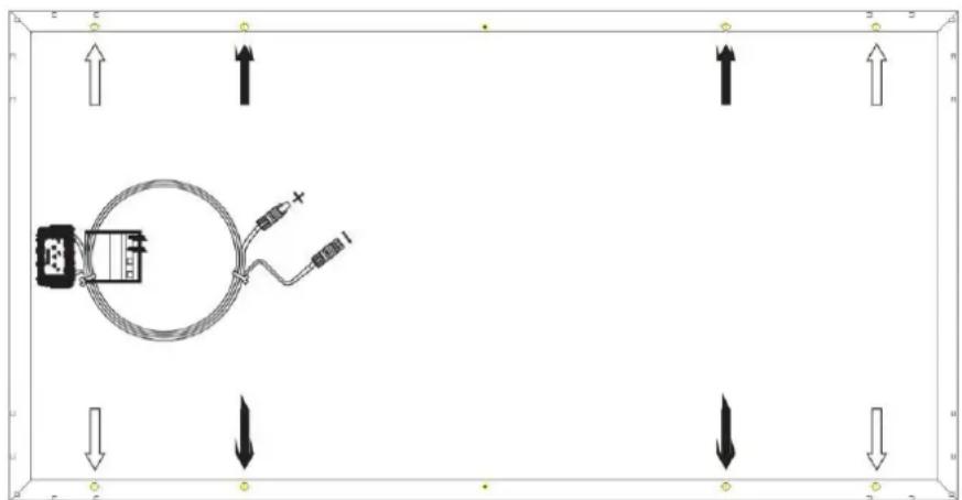 VICTRON ENERGY BlueSolar - Sélection du cadre-support ajustat - 1