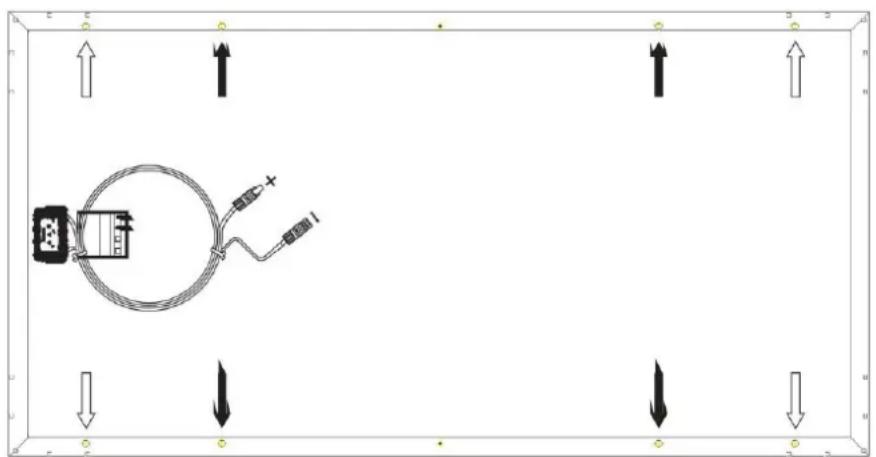 VICTRON ENERGY BlueSolar - Selecting the proper support frame - 1