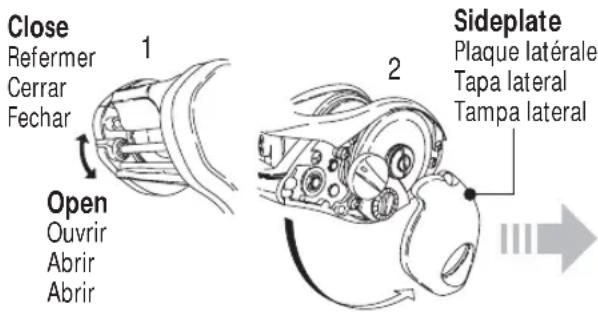 SHIMANO Calais 200DC - - Cadran pour Mode de Frein a Commande - 1