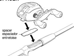 SHIMANO Calais 2005 - REEL SEAT SPACER - 1
