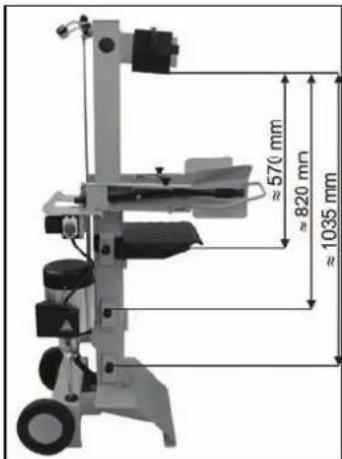 ATIKA ASP 6 L - ■ Régler la hauteur de la table - 1