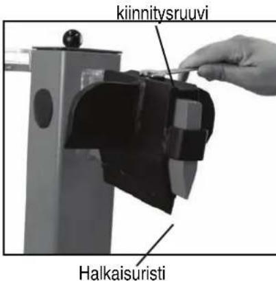 ATIKA ASP 6 L - ■ Halkaisuristin säätö: - 1