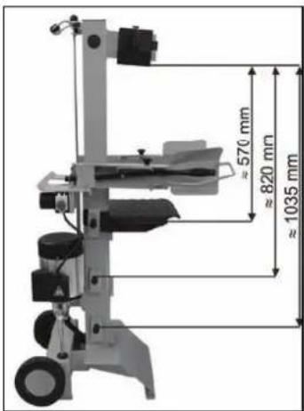 ATIKA ASP 6 L - - Регулиране на височината на масата - 1