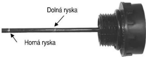 ATIKA ASP 6 L - Ako skontrolovat' stav oleja? - 3
