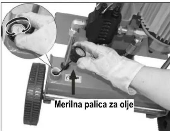 ATIKA ASP 6 L - Kako preverim stanje olja? - 2