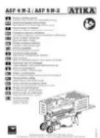 ATIKA ASP 5 N - Symbols operating instructions - 6