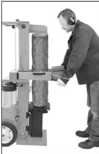 ATIKA ASP 14 TS - - Spaltning af langt træ: - 1