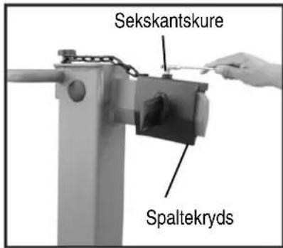 ATIKA ASP 14 TS - ■ Justering af spaltekryds - 1