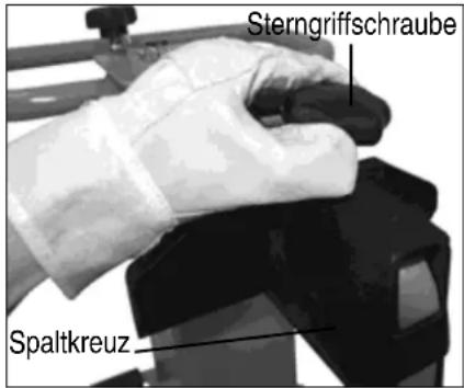 ATIKA ASP 12 TS - - Spaltkreuz justieren: - 1