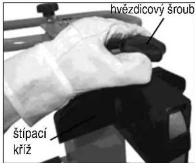 ATIKA ASP 12 TS - ■ Seřízení štípacího kríže - 1