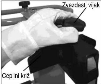 ATIKA ASP 10 TS - Nastavitev cepilnegakriza: - 1