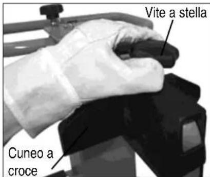 ATIKA ASP 10 TS - - Regolazione del cuneo a croce: - 1