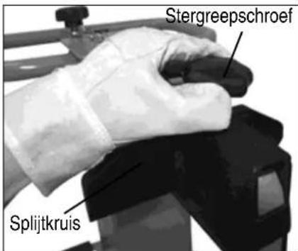 ATIKA ASP 10 TS - - Splijtkruis justeren - 1