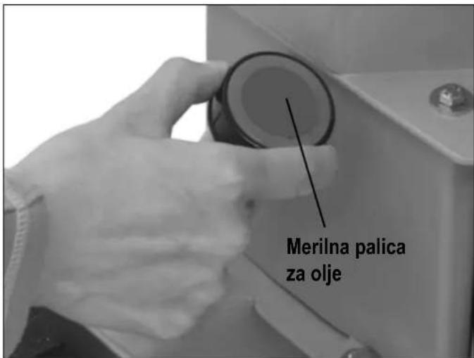 ATIKA ASP 10 TS - Kako preverim stanje olja? - 2
