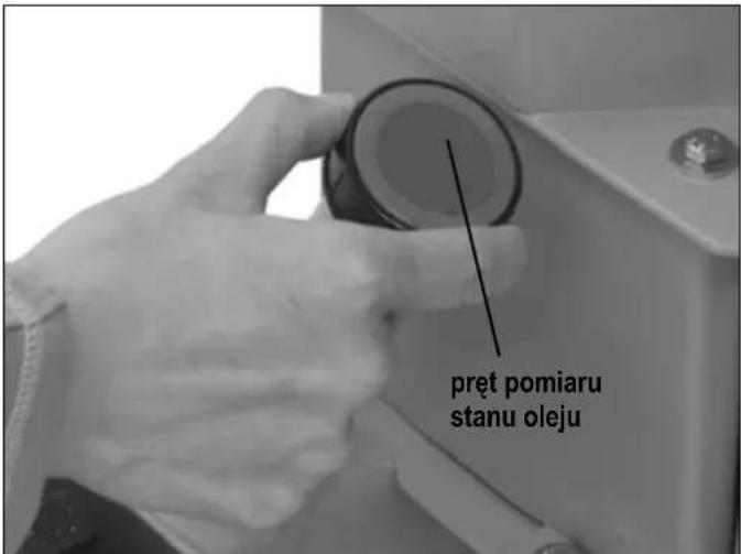 ATIKA ASP 10 TS - Jak sprawdzić poziom oleju? - 2