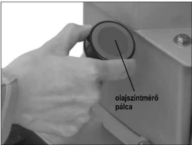 ATIKA ASP 10 TS - Hogyan kell az olajsintet ellenőrizni? - 2